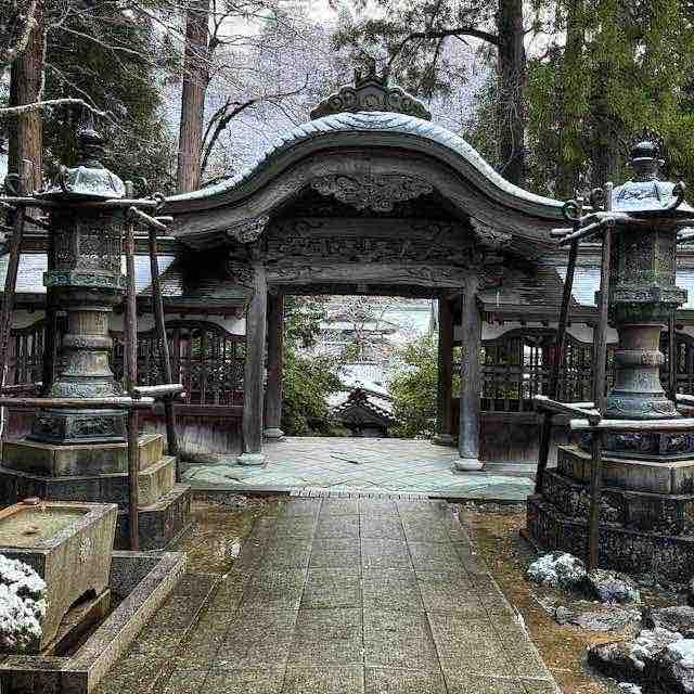 冬の永平寺
