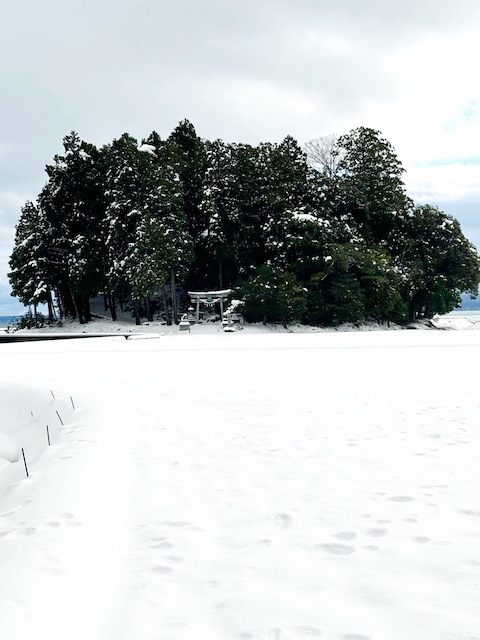 能登さくら駅近くの鹿島神社