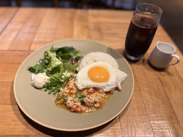 Café grand vertでいただいたワンプレートランチ