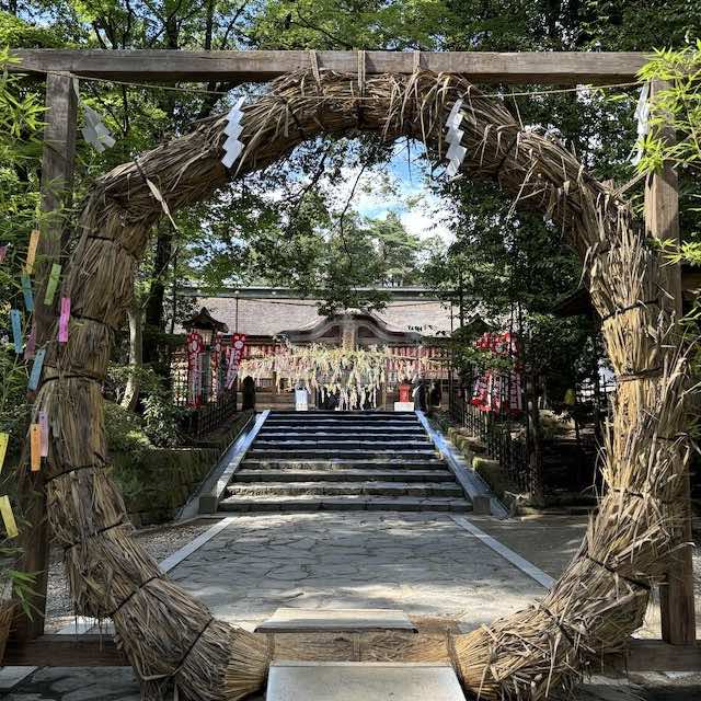 大崎八幡宮の茅の輪