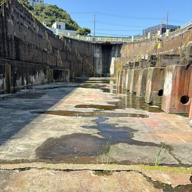 浦賀ドック レンガ造りドライドック