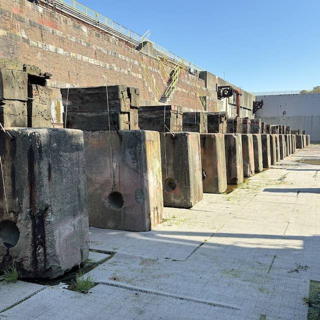 浦賀ドック レンガ造りドライドック