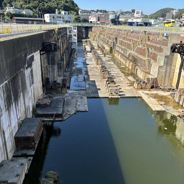 浦賀ドック レンガ造りドライドック