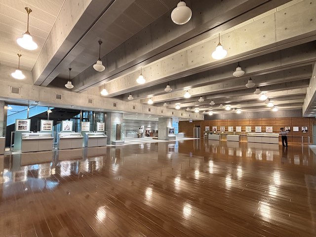 国会議事堂参議院の見学者向け展示スペース