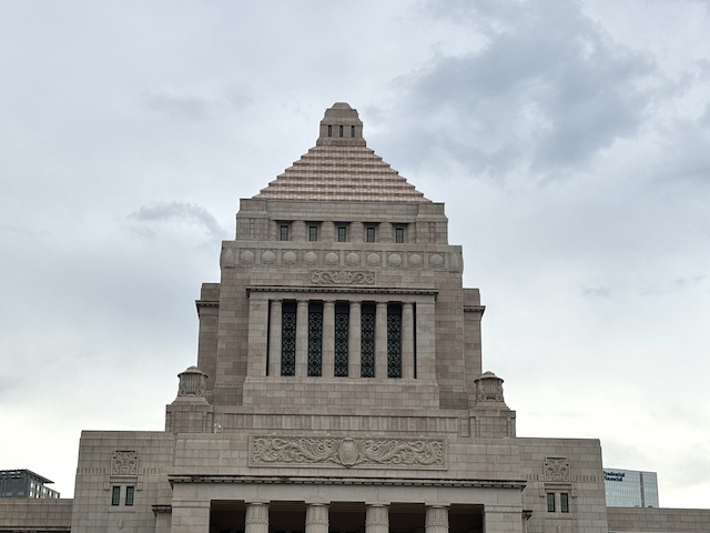 国会議事堂の中央塔
