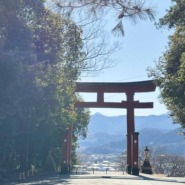 貫前神社 下り宮 参道