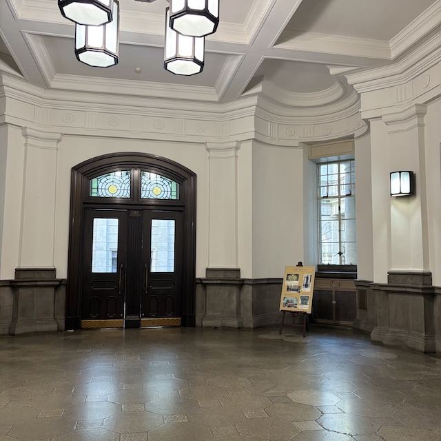 日本銀行本店 旧館 玄関ホール