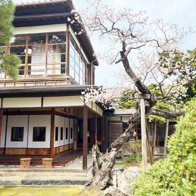 北方文化博物館新潟分館の庭