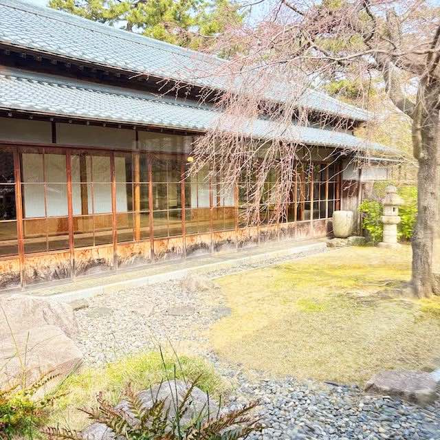 北方文化博物館新潟分館の庭