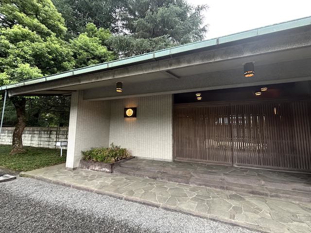 迎賓館赤坂離宮和風別館「游心亭」の正面玄関