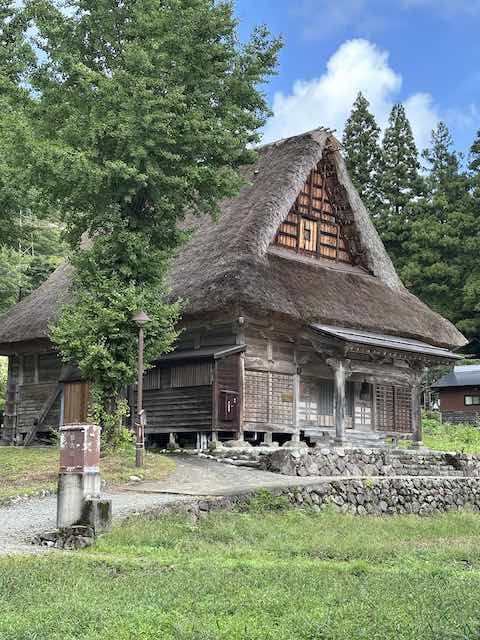 相倉集落の風景