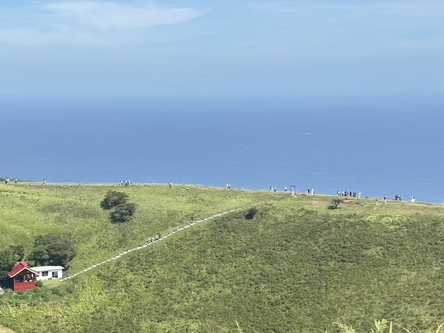 大室山のお鉢めぐり遊歩道