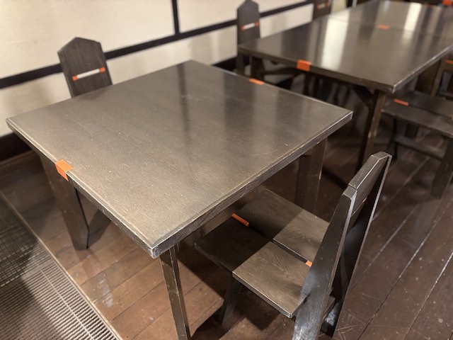 自由学園明日館で使われている遠藤新デザインの家具