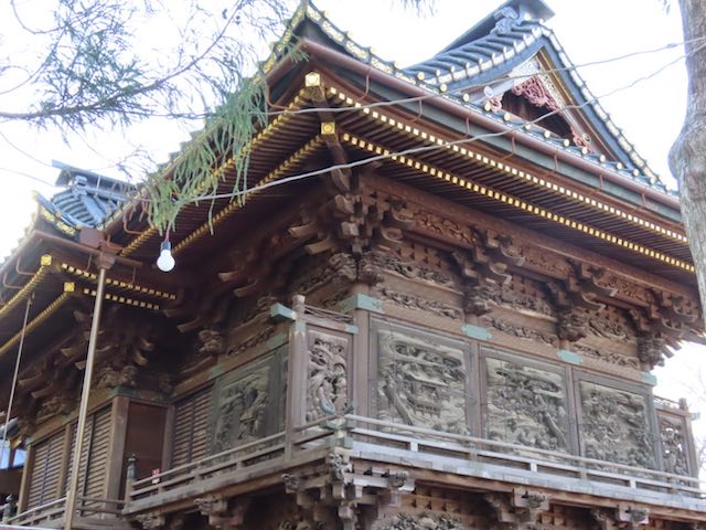 笠間稲荷神社の御本殿彫刻
