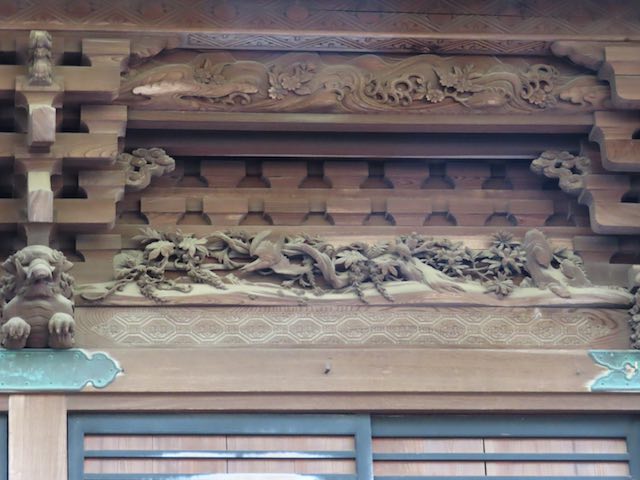 笠間稲荷神社の御本殿彫刻