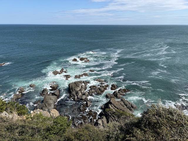 安乗埼灯台から見る海