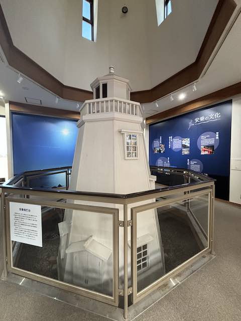 安乗埼灯台のミニチュア