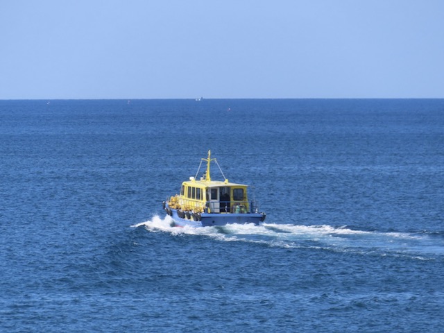館山 北条海岸 瑠璃色の海