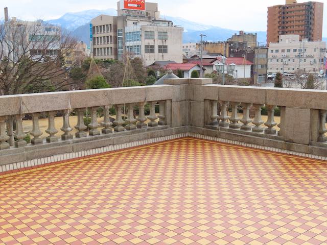 文翔館 正庁からのバルコニー