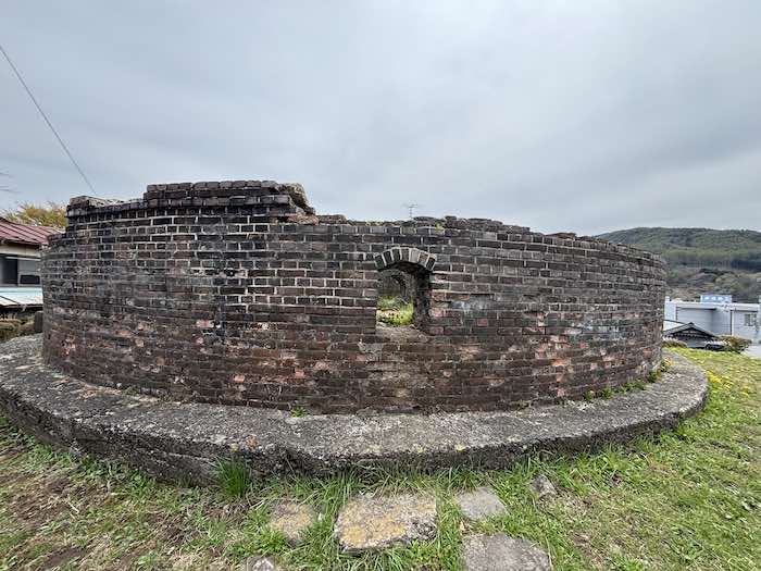 近代化産業遺産群の丸山タンク