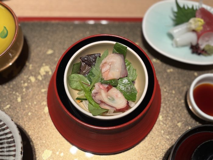 御膳の海鮮サラダ
