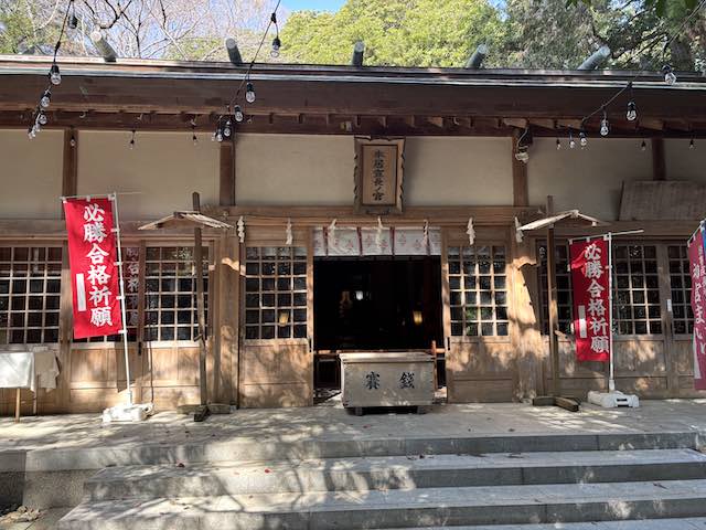 本居宣長ノ宮の拝殿