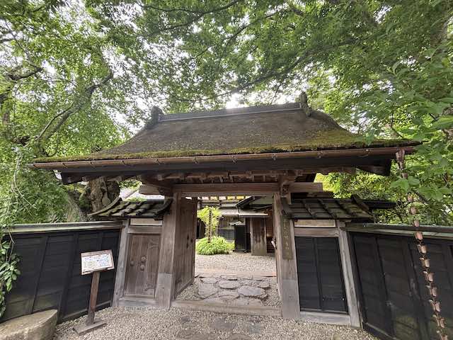 角館武家屋敷・青柳家の門