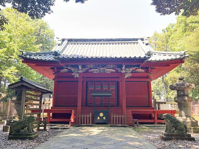 仙波東照宮の社殿