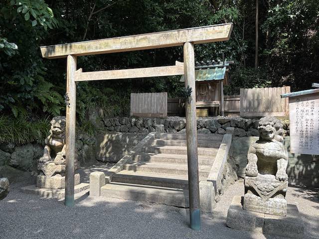 ミキモト真珠島の鎮守「珠の宮」