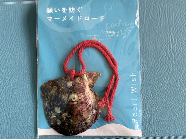 真珠の貝殻願掛けキット