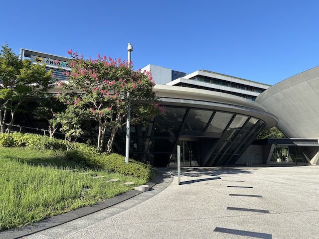 羽田クロノゲート見学コースの受付棟