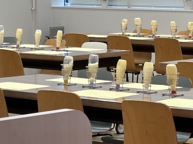 5種類のマヨネーズが用意されたキユーピーキッチン